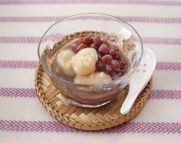 白花豆のしょうが煮とぜんざい 公益財団法人 日本豆類協会